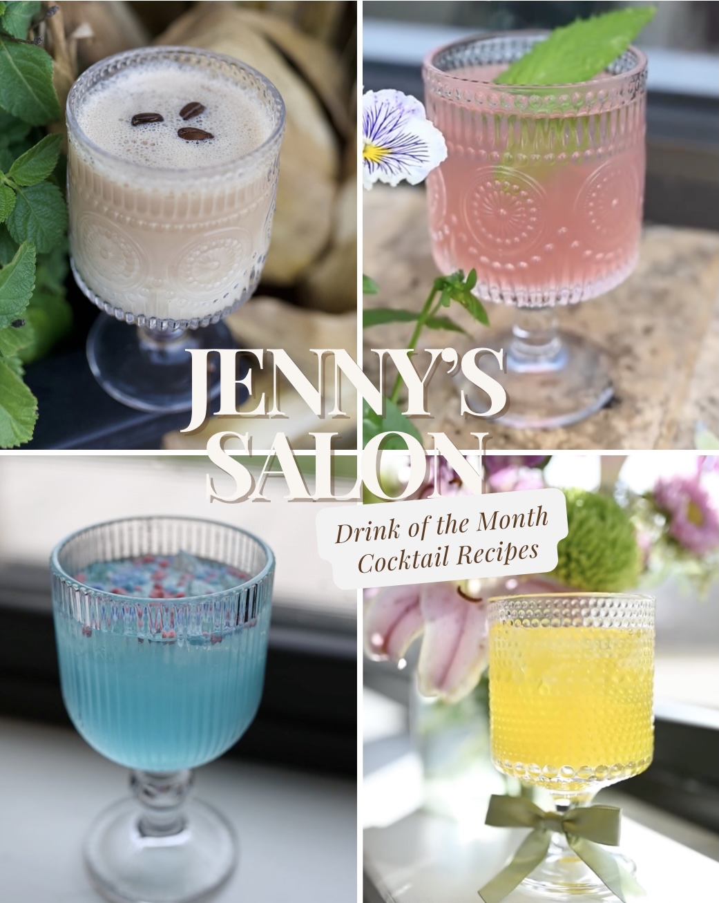 Jenny's Salon - Craft Cocktail Recipes