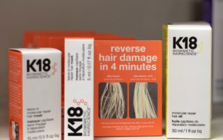 A photo of K18 Hair Treatment products at Jenny's Salon